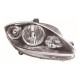 Seat Leon 2009-2012 Black Inner Halogen Head Lamp Unit Driver Side